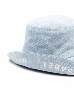 Isabel Marant 'Loiena' Denim Bucket Hat