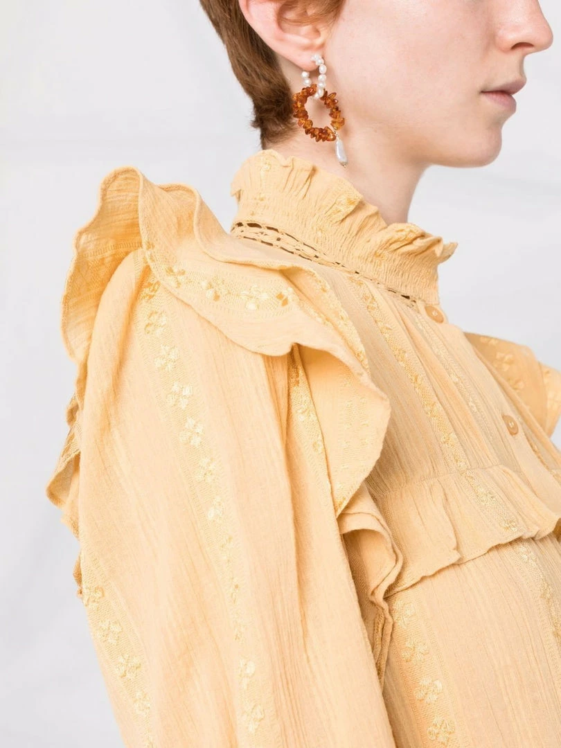 Isabel Marant Etoile Honey 'Jatedy' Lace Blouse 7 Isabel Marant Etoile Honey 'Jatedy' Lace Blouse