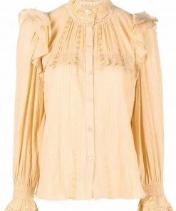 Isabel Marant Etoile Honey 'Jatedy' Lace Blouse