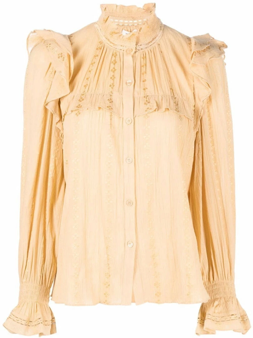Isabel Marant Etoile Honey 'Jatedy' Lace Blouse 3 Isabel Marant Etoile Honey 'Jatedy' Lace Blouse
