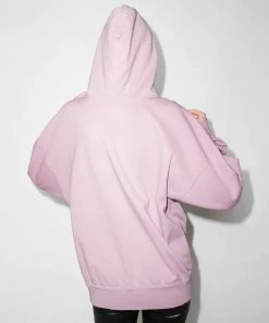 Isabel Marant Etoile Clothing Oversized 'Mansel' Felt Logo Hoodie