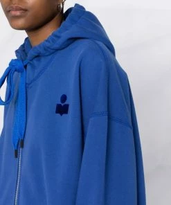 Isabel Marant Etoile Oversized 'Minila' Zip-Up Hoodie Clothing 10 Isabel Marant Etoile Oversized 'Minila' Zip-Up Hoodie Clothing