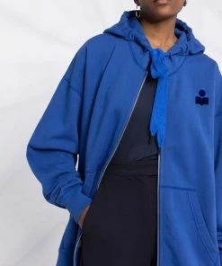 Isabel Marant Etoile Oversized 'Minila' Zip-Up Hoodie Clothing 12 Isabel Marant Etoile Oversized 'Minila' Zip-Up Hoodie Clothing