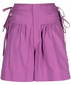 Isabel Marant Etoile Clothing ‘Opala’ High Waist Shorts