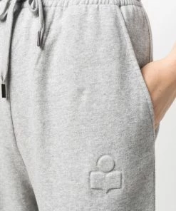 Isabel Marant Etoile Clothing Grey 'Maloni' Jogging Bottoms