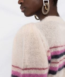 Isabel Marant Etoile ‘Debie’ Stripe Mohair Sweater
