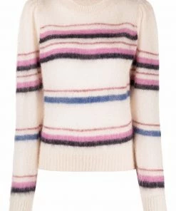 Isabel Marant Etoile ‘Debie’ Stripe Mohair Sweater