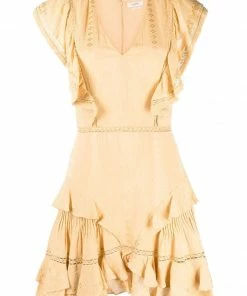 Isabel Marant Etoile Honey 'Jaudrey' Lace Mini Dress Clothing
