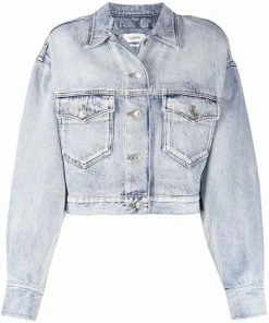 Isabel Marant Etoile Clothing Oversized 'Tadia' Denim Jacket