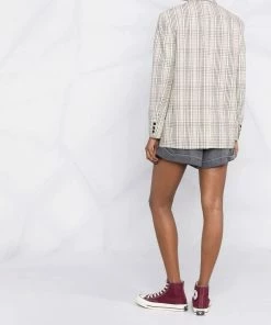 Isabel Marant Etoile ‘Ilindo’ Textured Check Blazer