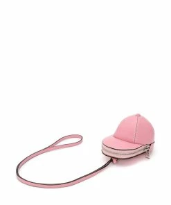 JW Anderson Pink Matte ‘Mini Nano Cap Bag’ Bags