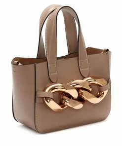JW Anderson Taupe SS22 ‘Mini Chain Tote Bag’ Bags