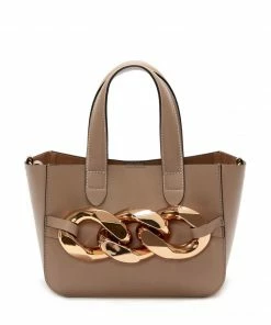 JW Anderson Taupe SS22 ‘Mini Chain Tote Bag’ Bags