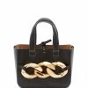 JW Anderson Bags Black SS22 ‘Mini Chain Tote Bag’