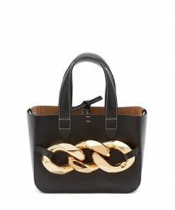 JW Anderson Bags Black SS22 ‘Mini Chain Tote Bag’