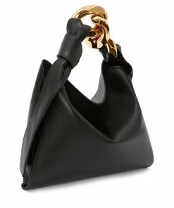 JW Anderson Black ‘Small Chain Hobo’ Handbag