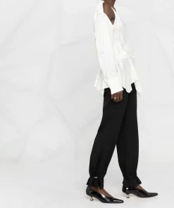 JW Anderson Off White ‘Cold Shoulder Blouse’ Clothing 11 JW Anderson Off White ‘Cold Shoulder Blouse’ Clothing