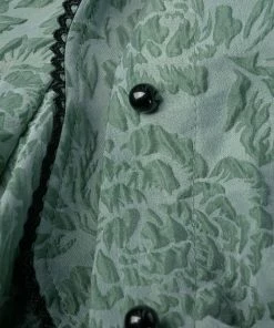 Ganni 'Jacquard Puff Sleeve Mini Dress' New In