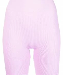 Baum Und Pferdgarten Lilac 'Jela' Ribbed Cycling Shorts New In