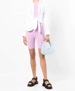 Baum Und Pferdgarten Lilac 'Jela' Ribbed Cycling Shorts New In