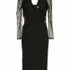 Self Portrait Clothing 'Jersey Cut Out Midi Dress' 1 Self Portrait Clothing 'Jersey Cut Out Midi Dress'