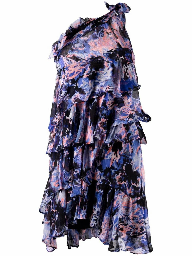 IRO 'Jofrey' Black Printed Dress Clothing 3 IRO 'Jofrey' Black Printed Dress Clothing