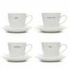 Keith Brymer Jones Accessories 'Espresso Cup And Saucer Set Of 4'