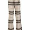 Anine Bing Clothing 'Karina' Checked Trousers