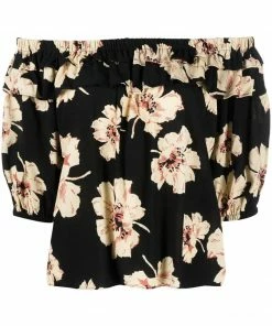 Ba&sh 'Kavi' Floral Top Clothing