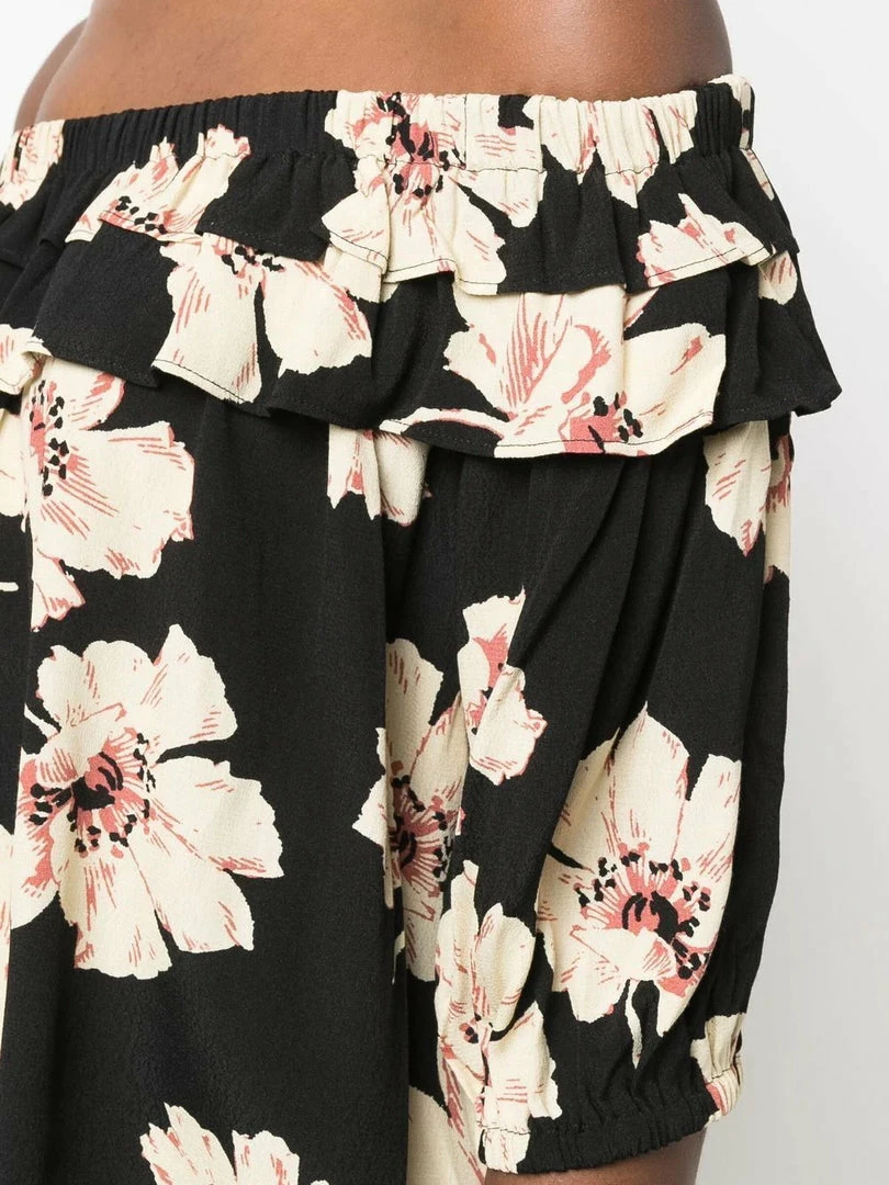 Ba&sh 'Kavi' Floral Top Clothing 6 Ba&sh 'Kavi' Floral Top Clothing