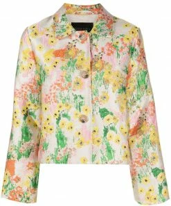 Stine Goya 'Kiana' Floral Jacquard Jacket New In