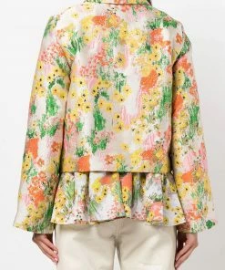Stine Goya 'Kiana' Floral Jacquard Jacket New In