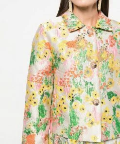 Stine Goya 'Kiana' Floral Jacquard Jacket New In
