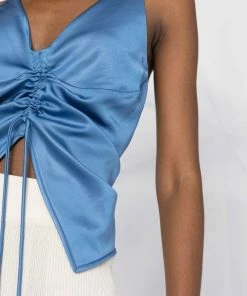 NANUSHKA 'Klara' Ruched Top Clothing