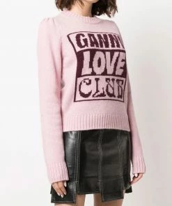 Ganni 'Knitted Love Club Sweater'