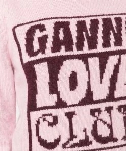 Ganni 'Knitted Love Club Sweater'
