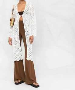 ROTATE White 'Kwamie' Robe Clothing