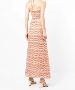 Faithfull The Brand Clothing 'La Costa' Vintage Print Maxi Dress