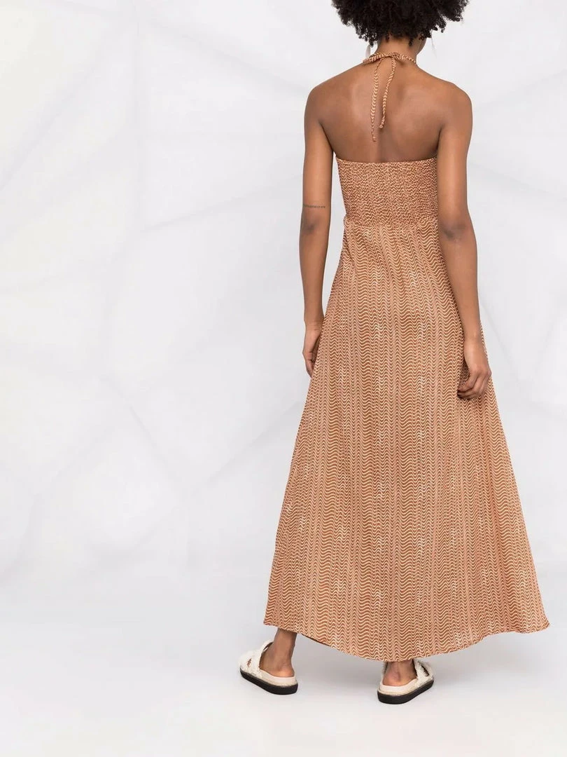 Faithfull The Brand 'La Costa' Wave Print Maxi Dress Clothing 12 Faithfull The Brand 'La Costa' Wave Print Maxi Dress Clothing