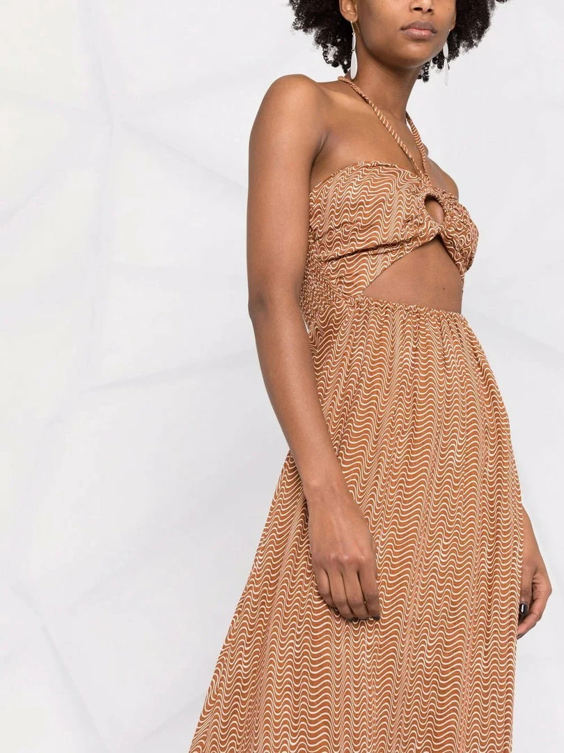 Faithfull The Brand 'La Costa' Wave Print Maxi Dress Clothing 13 Faithfull The Brand 'La Costa' Wave Print Maxi Dress Clothing