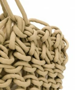 Alienina Camel 'Large Braided Bag'