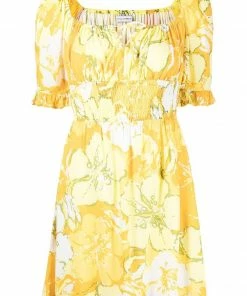 Faithfull The Brand 'Lecco' Floral Mini Dress Loretta Floral Dresses