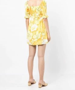 Faithfull The Brand 'Lecco' Floral Mini Dress Loretta Floral Dresses