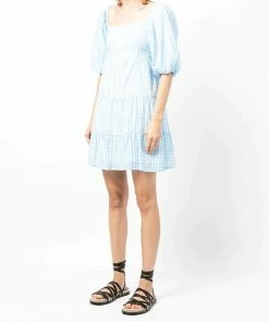 Faithfull The Brand Clothing 'Leilani' Gingham Mini Dress