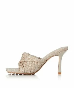 Alias Mae Beige 'Lennon' Woven Mules