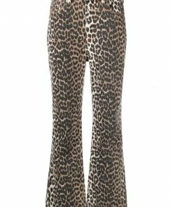 Ganni 'Leopard Jeans'