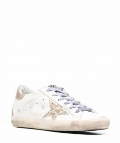 Golden Goose 'Leopard Star Trainers'