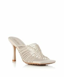 Alias Mae White 'Lettie' Mules Shoes