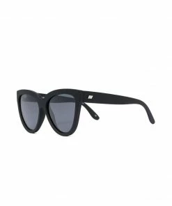 Le Specs 'Liar Lair' Black Rubber Sunglasses