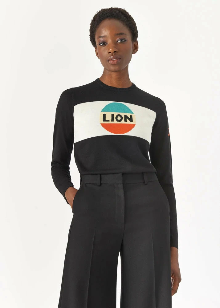 Bella Freud 'Lion' Stripe Jumper Clothing 4 Bella Freud 'Lion' Stripe Jumper Clothing